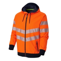 MOLINEL - Coupe-vent haute visibilité luklight orange/marine | PROLIANS