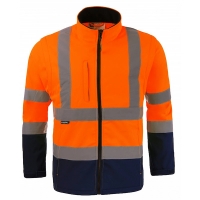 CODUPAL SAFETY - Blouson haute visibilité zoÉ 2 en 1 orange/marine | PROLIANS