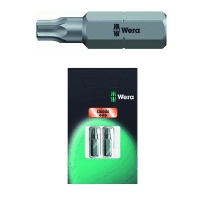 WERA WERK - Jeu de 2 embouts de vissage extra-rigide torx court | PROLIANS