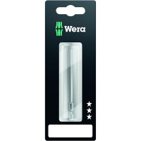 WERA WERK - Embout de vissage extra-rigide torx long sur carte | PROLIANS