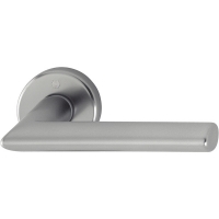 HOPPE - Ensemble sur rosace stockholm inox f9 | PROLIANS