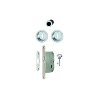 HOPPE - Serrure pour porte coulissante intérieure set 3 4920 | PROLIANS