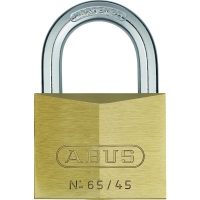 ABUS - Cadenas à clé laiton 65 varie laiton massif | PROLIANS