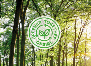 Notre groupe s’engage ! - La démarche OPSIAL GREENER TOGETHER